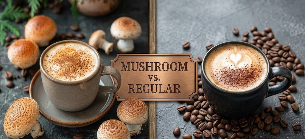 Mushroom Coffee vs Regular Coffee