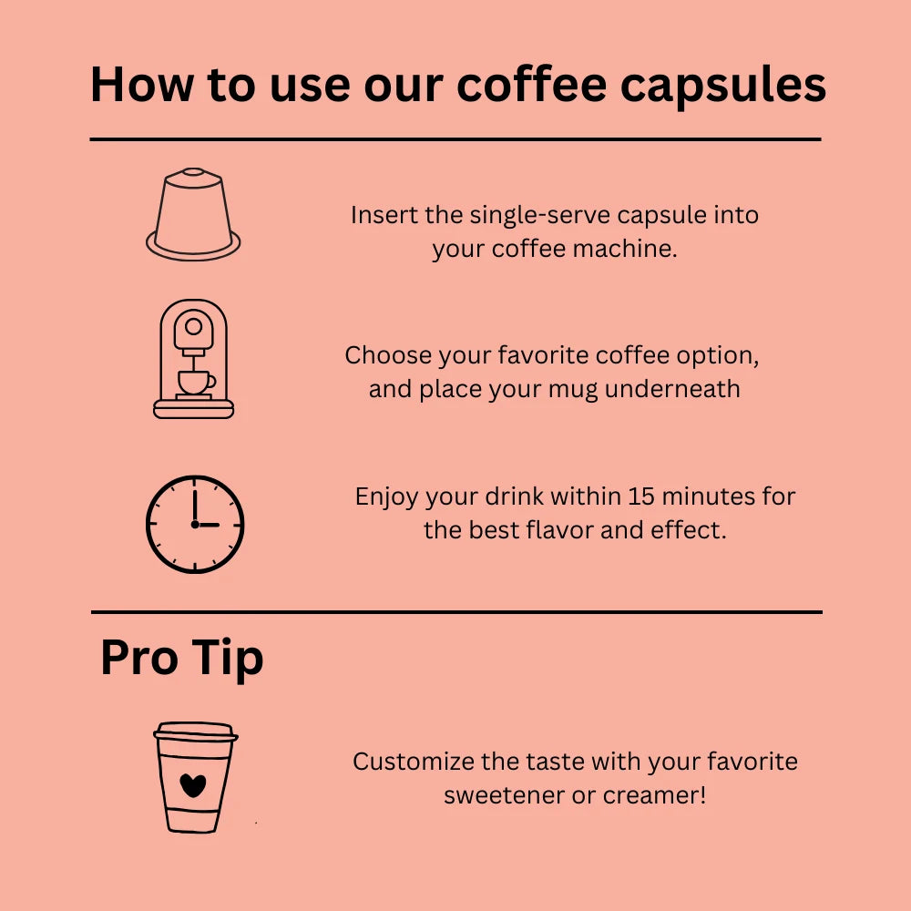 Sports Brew Caps - Cafea cu L-carnitina